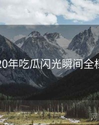 2020年吃瓜闪光瞬间全档案