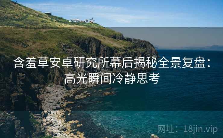 含羞草安卓研究所幕后揭秘全景复盘：高光瞬间冷静思考